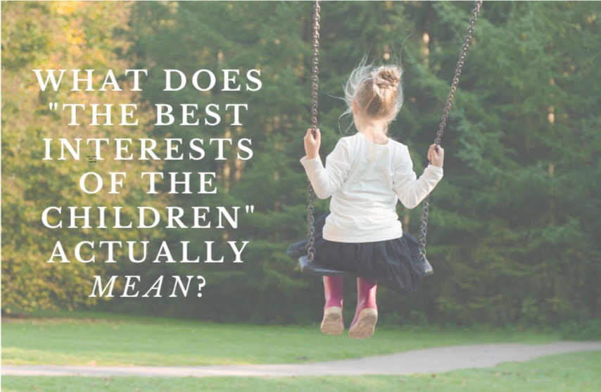 Parent walking hand in hand with a child — the best interests of the child in BC family law